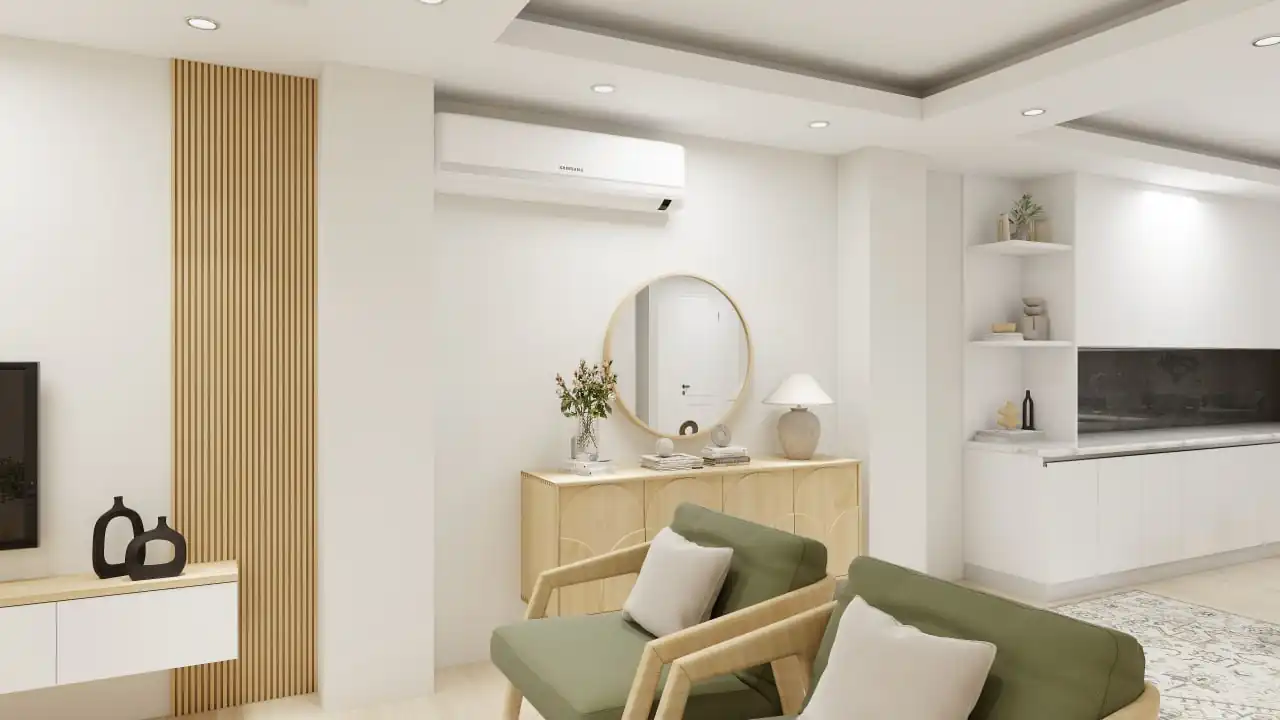 طراحی داخلی سالن