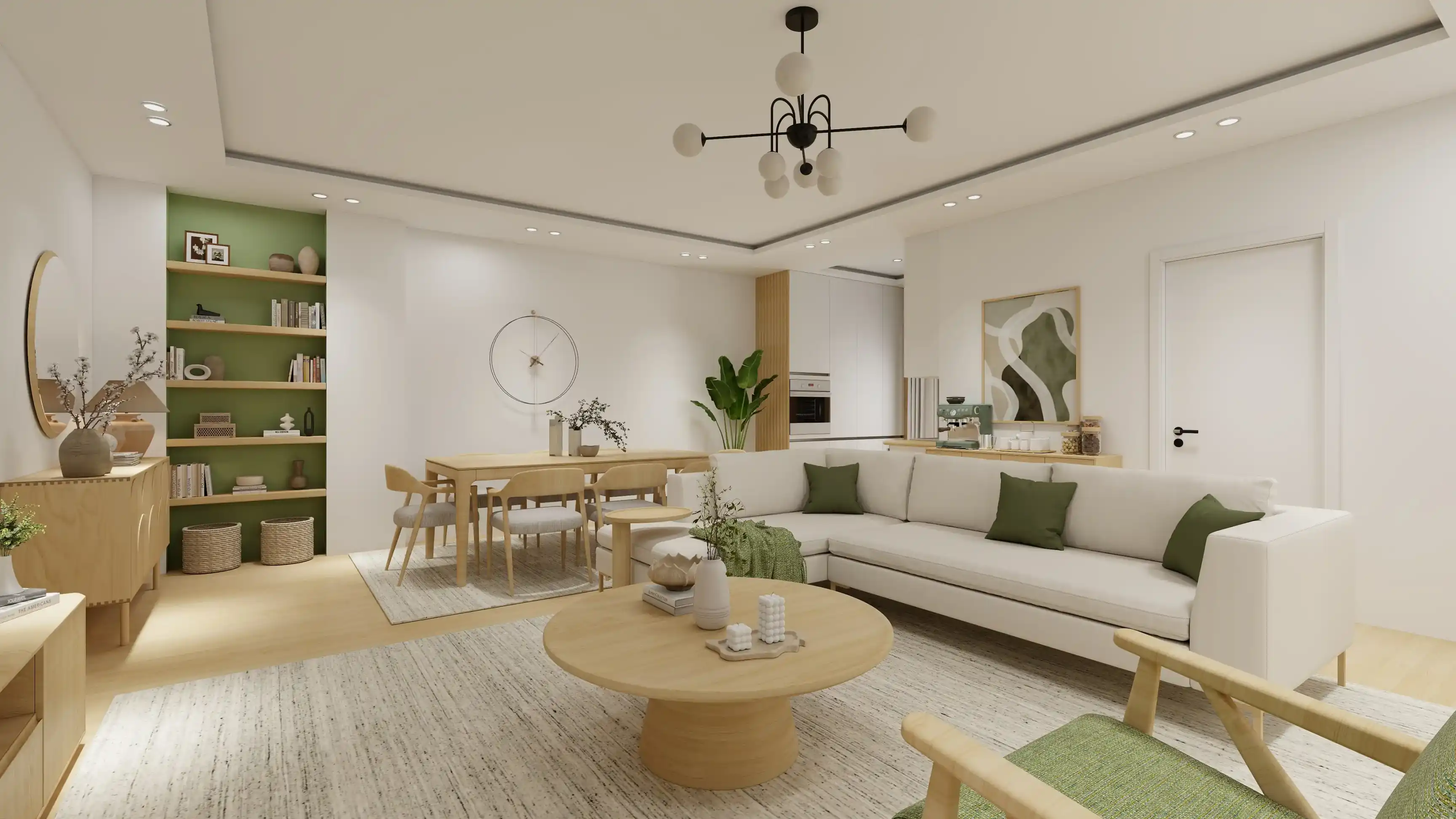 طراحی داخلی سالن