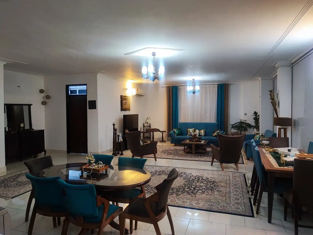 طراحی داخلی سالن