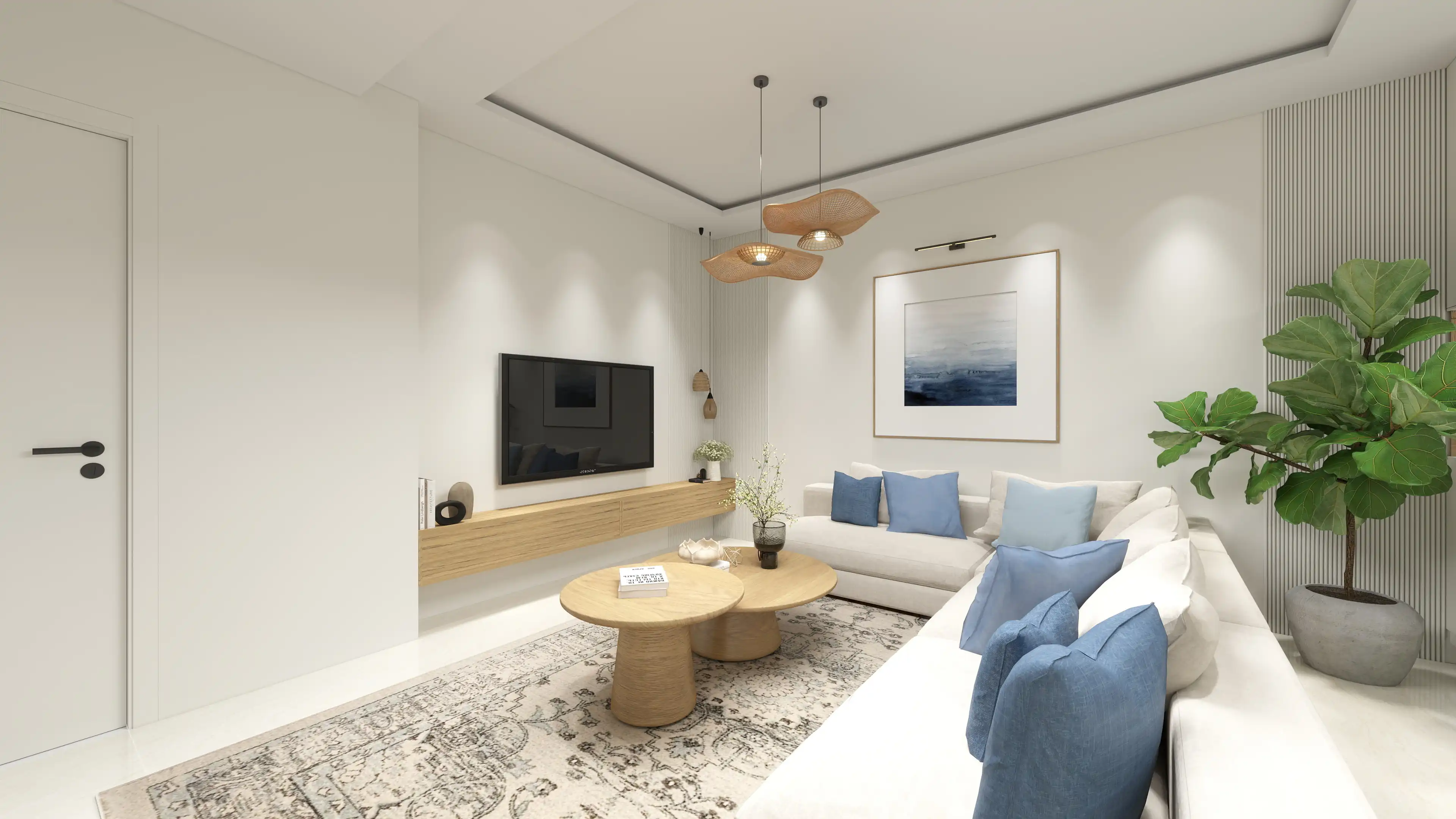 طراحی داخلی سالن