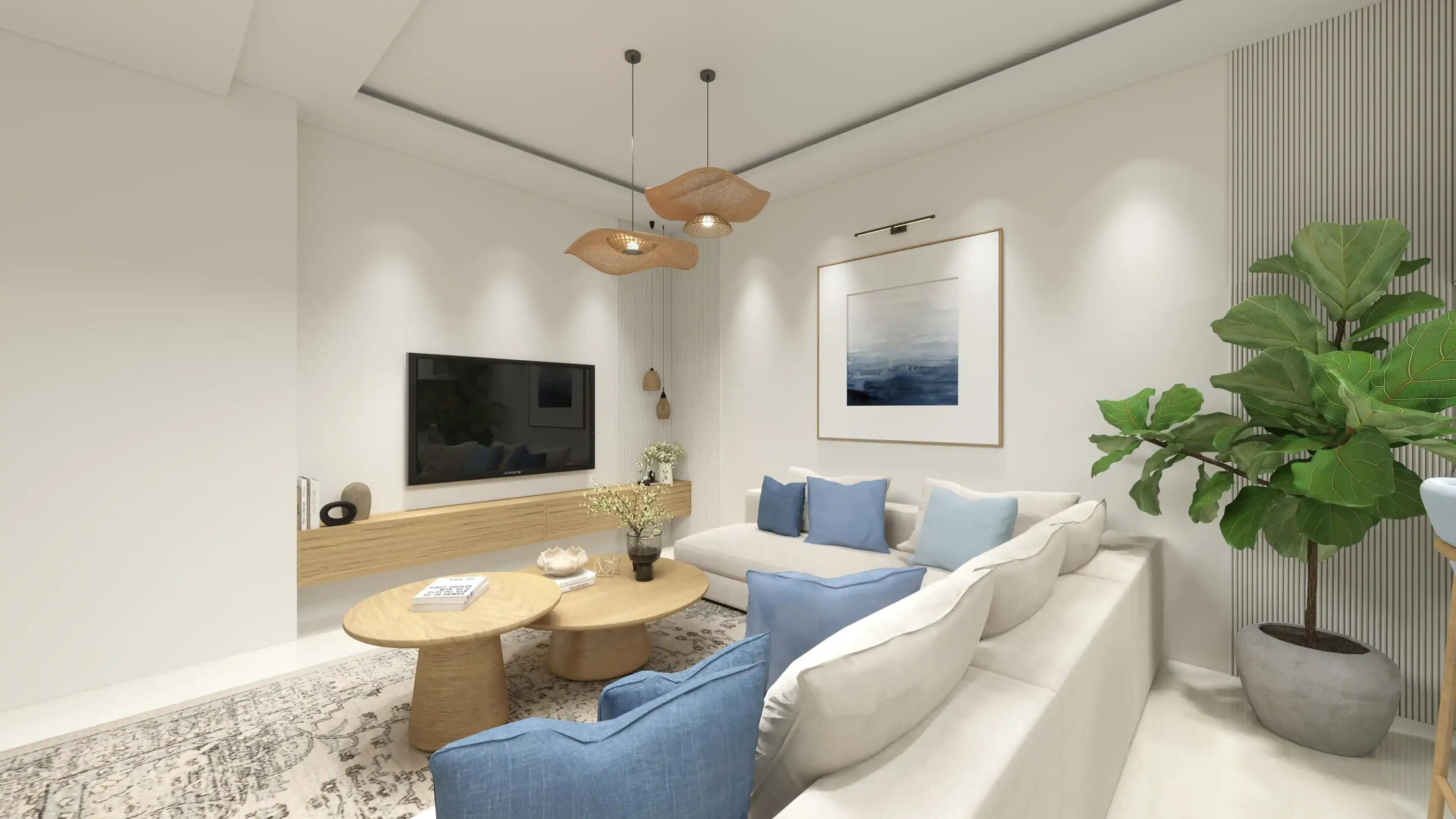 طراحی داخلی سالن