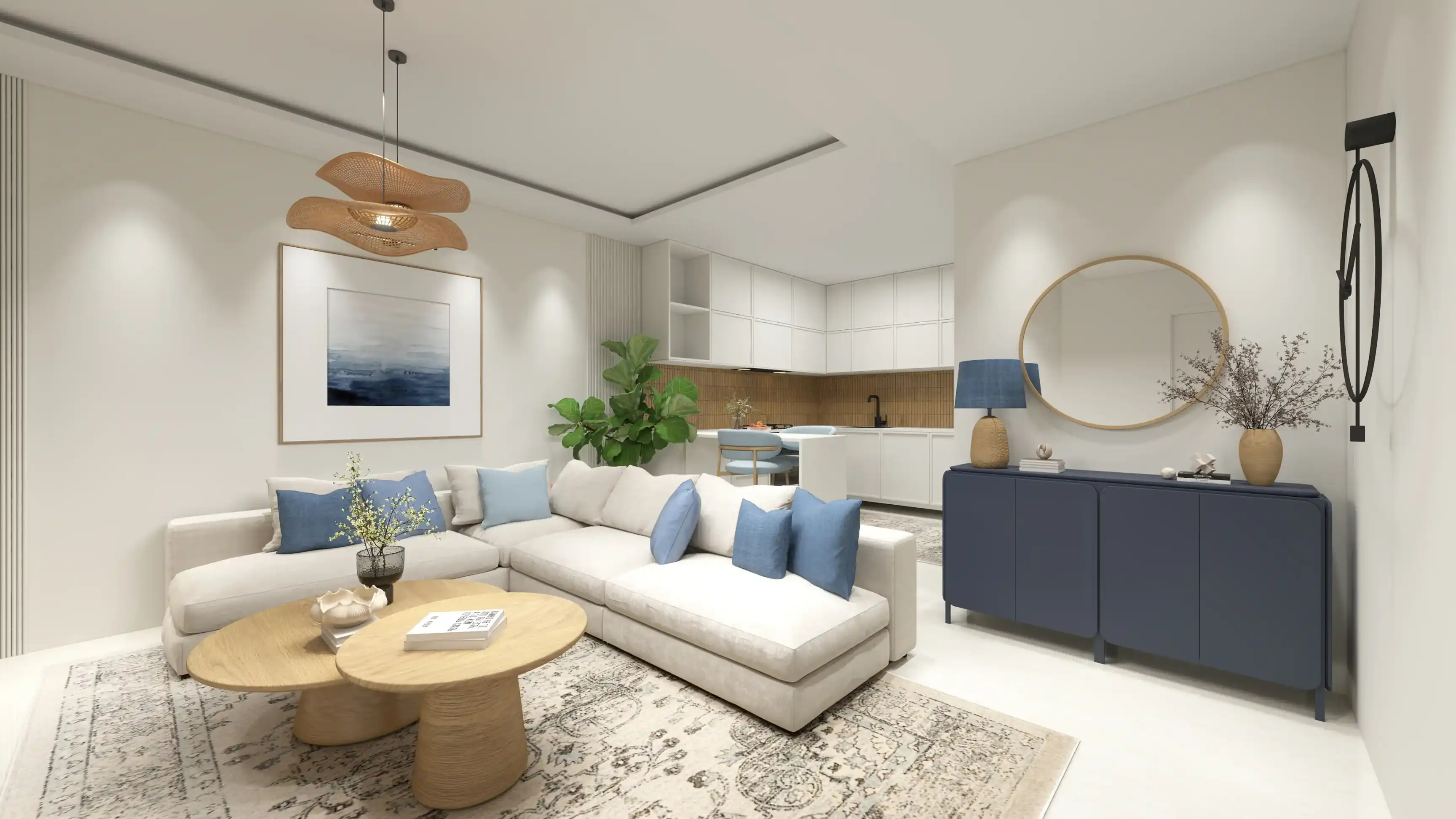 طراحی داخلی سالن