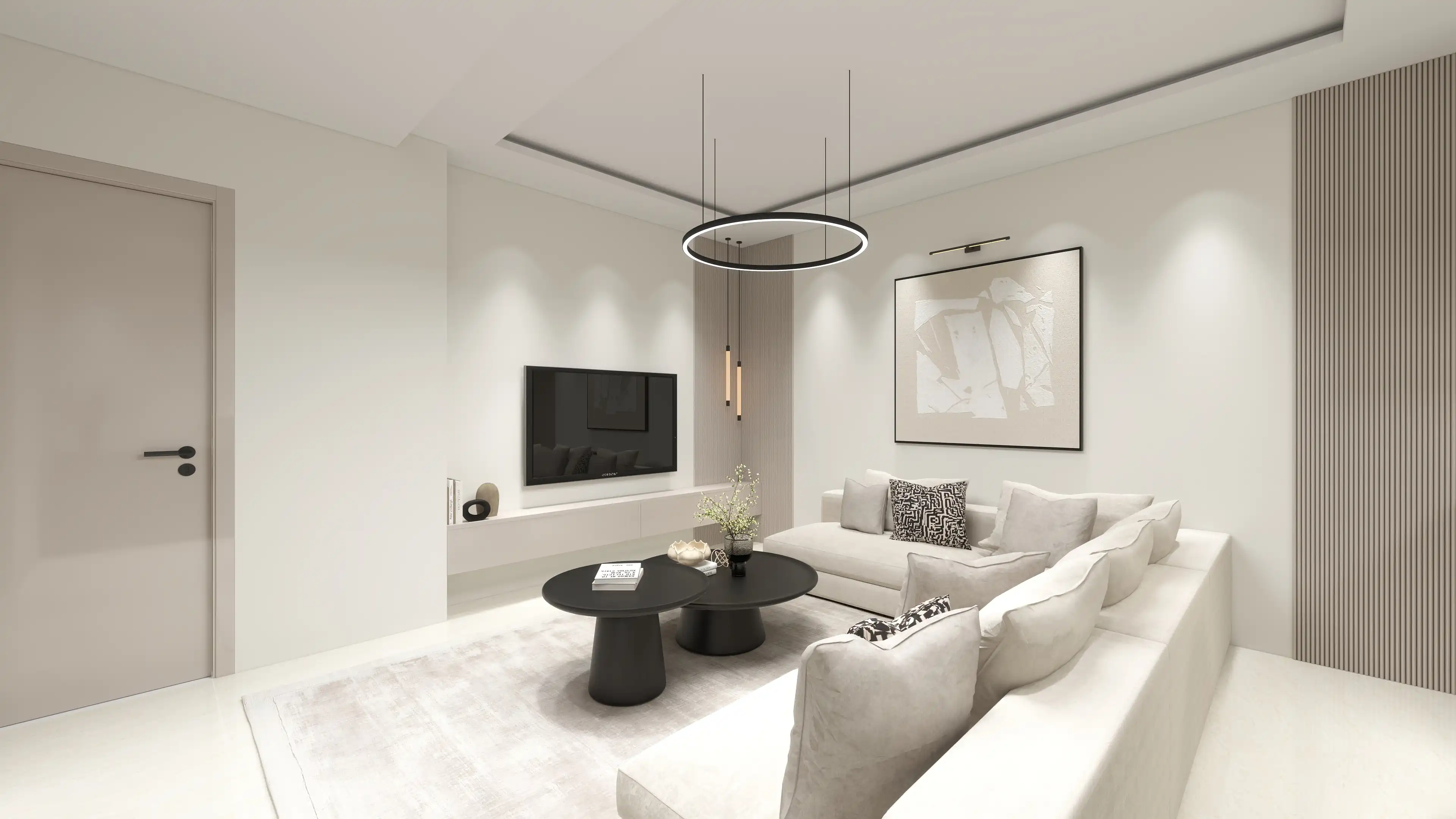 طراحی داخلی سالن