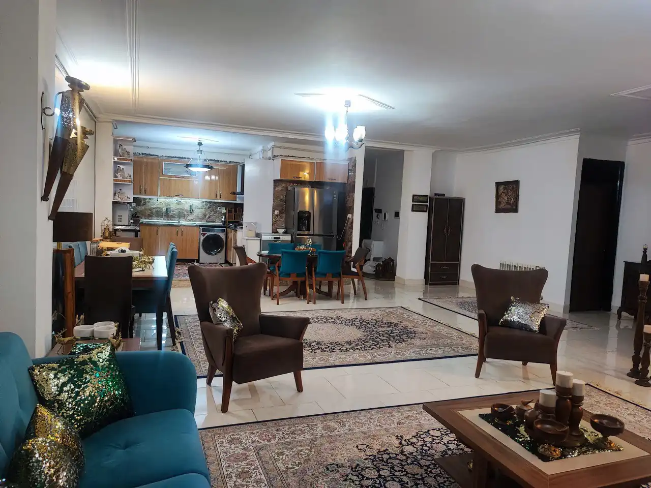 طراحی داخلی سالن