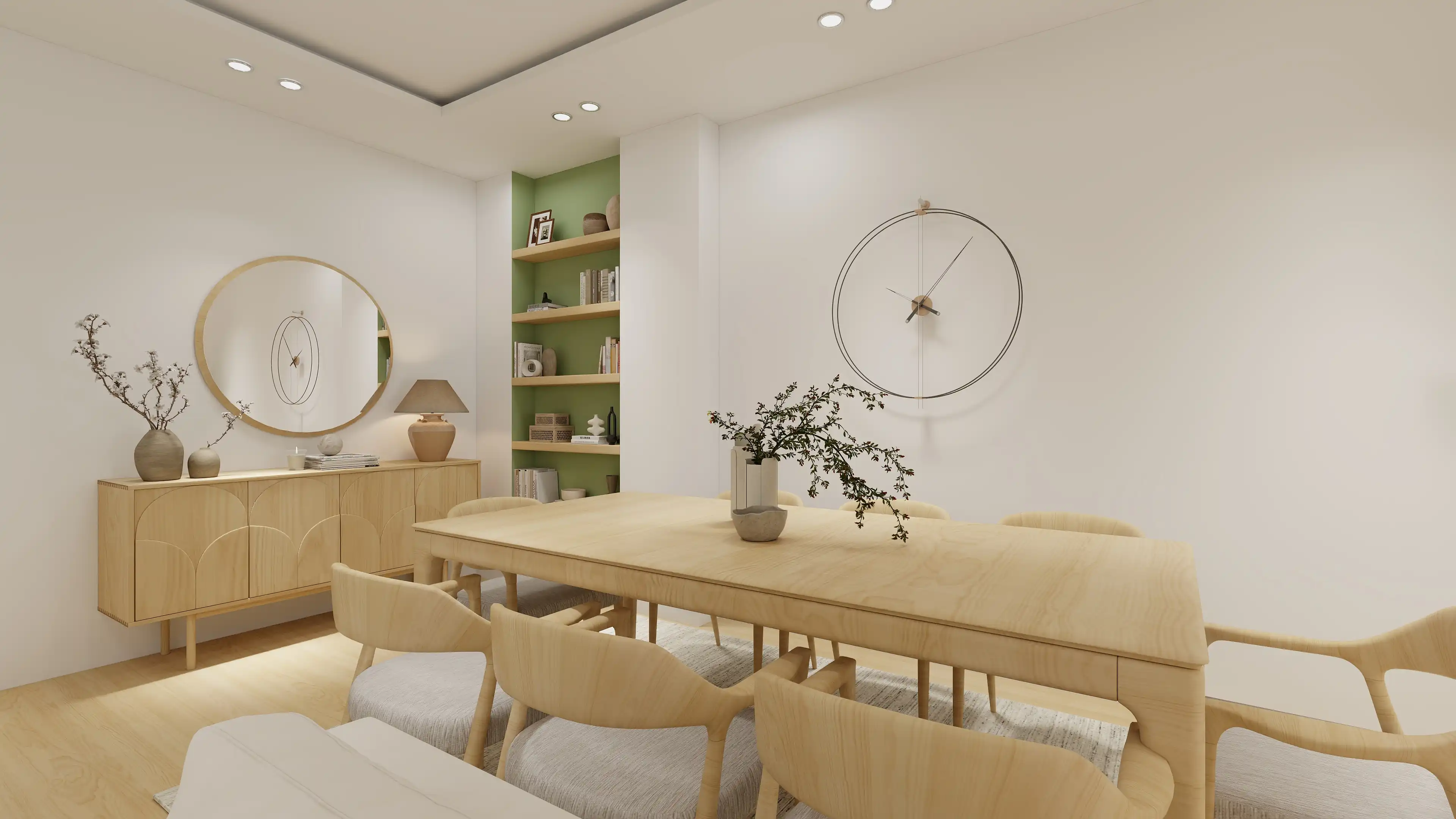 طراحی داخلی سالن