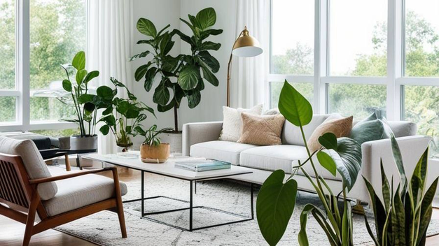 نقش گیاهان در دکوراسیون داخلی