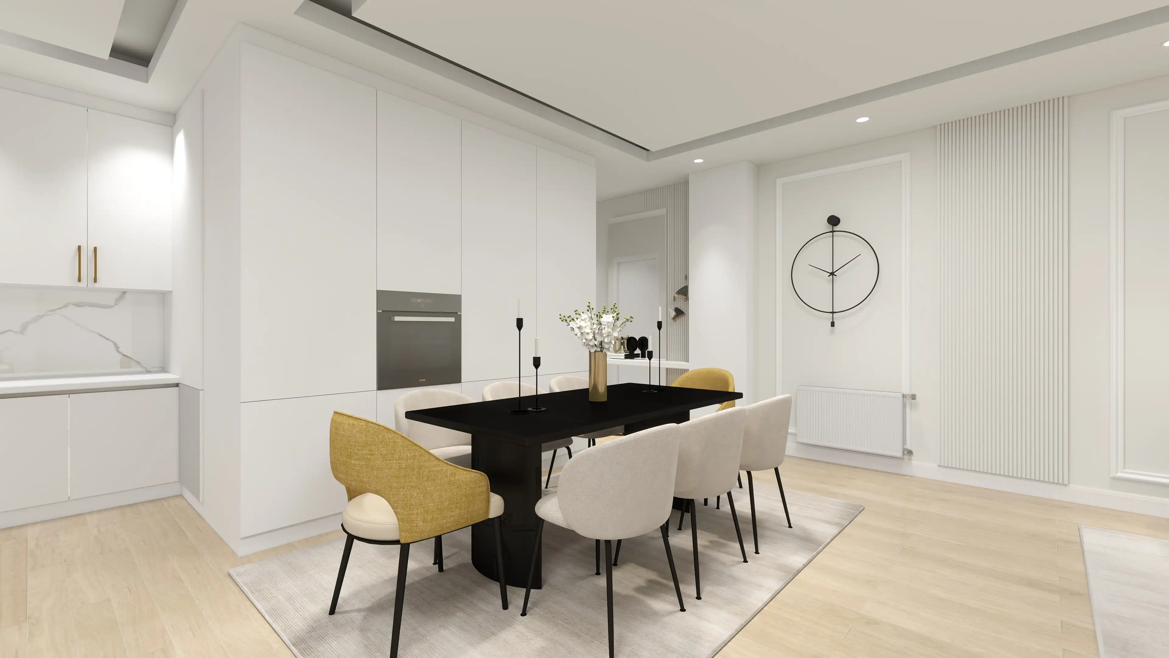 طراحی داخلی سالن