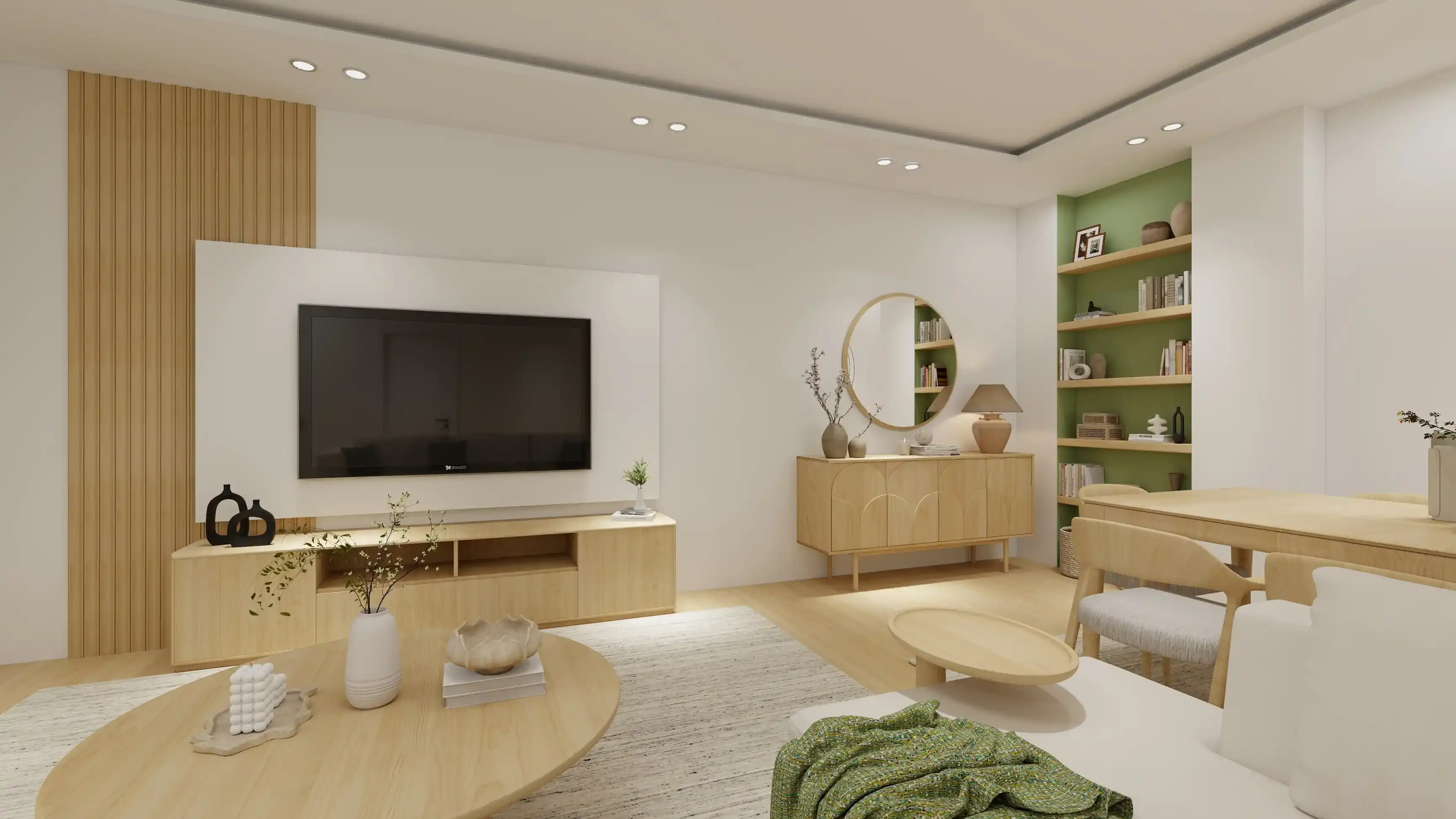 طراحی داخلی سالن